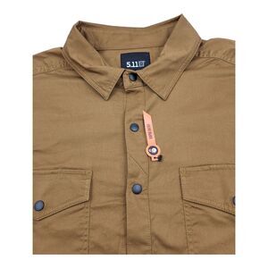 5.11 TACTICAL Mens Long sleeve Shooting Shirt Snap Rapid Entry Size XL